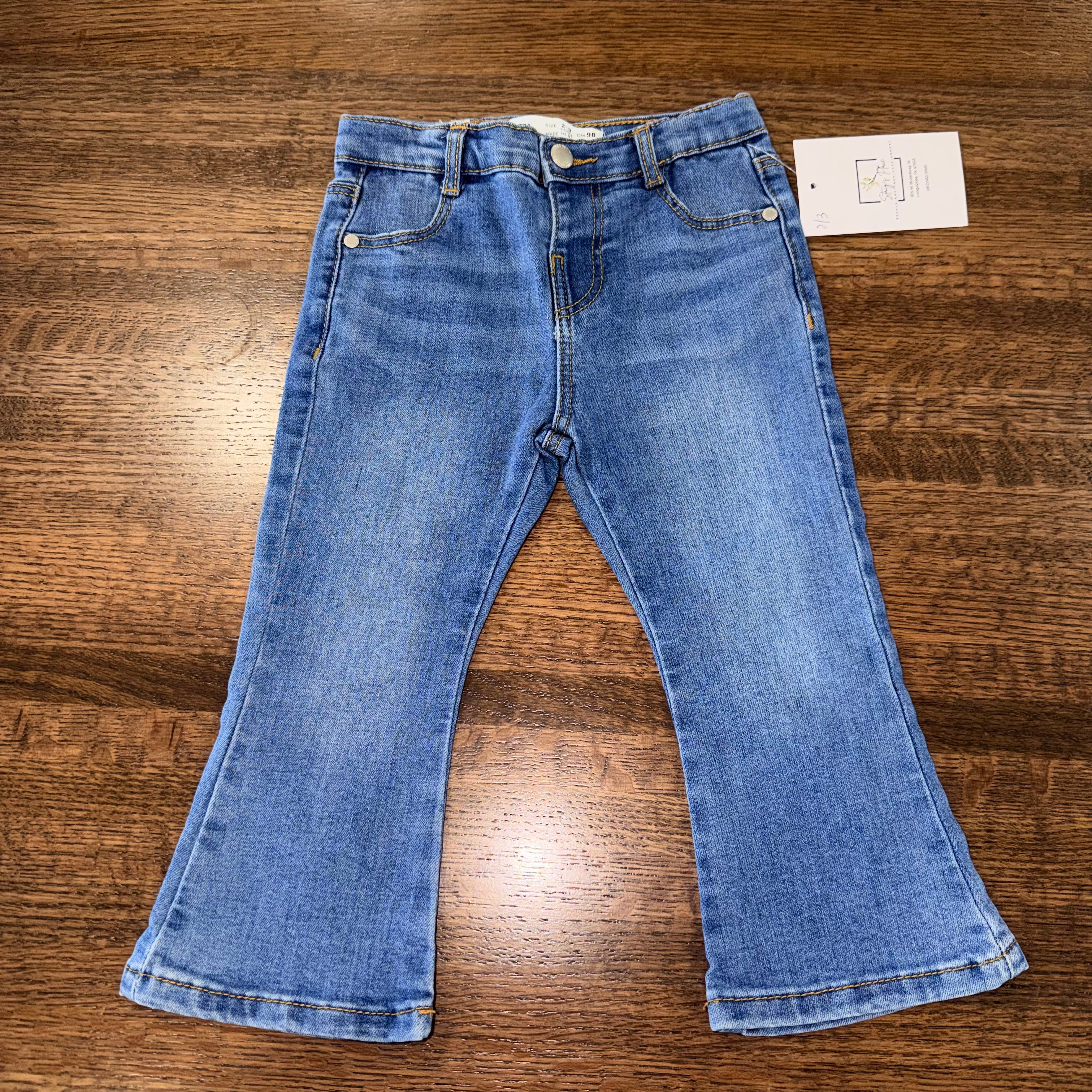 Zara Girls Flare Jeans Size 2 3