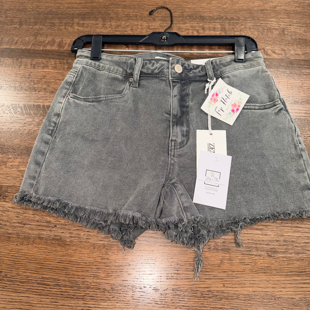 Zeana High Waist Jean Shorts Size Medium NWT