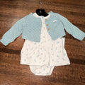 Carters Girls Floral Bubble Romper 3 Months New Condition