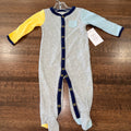 Carter’s Boy’s Colorblock Footie Romper 9 Months NWOT