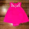 Carters Girls Pink Bubble Romper 3 Months New Condition