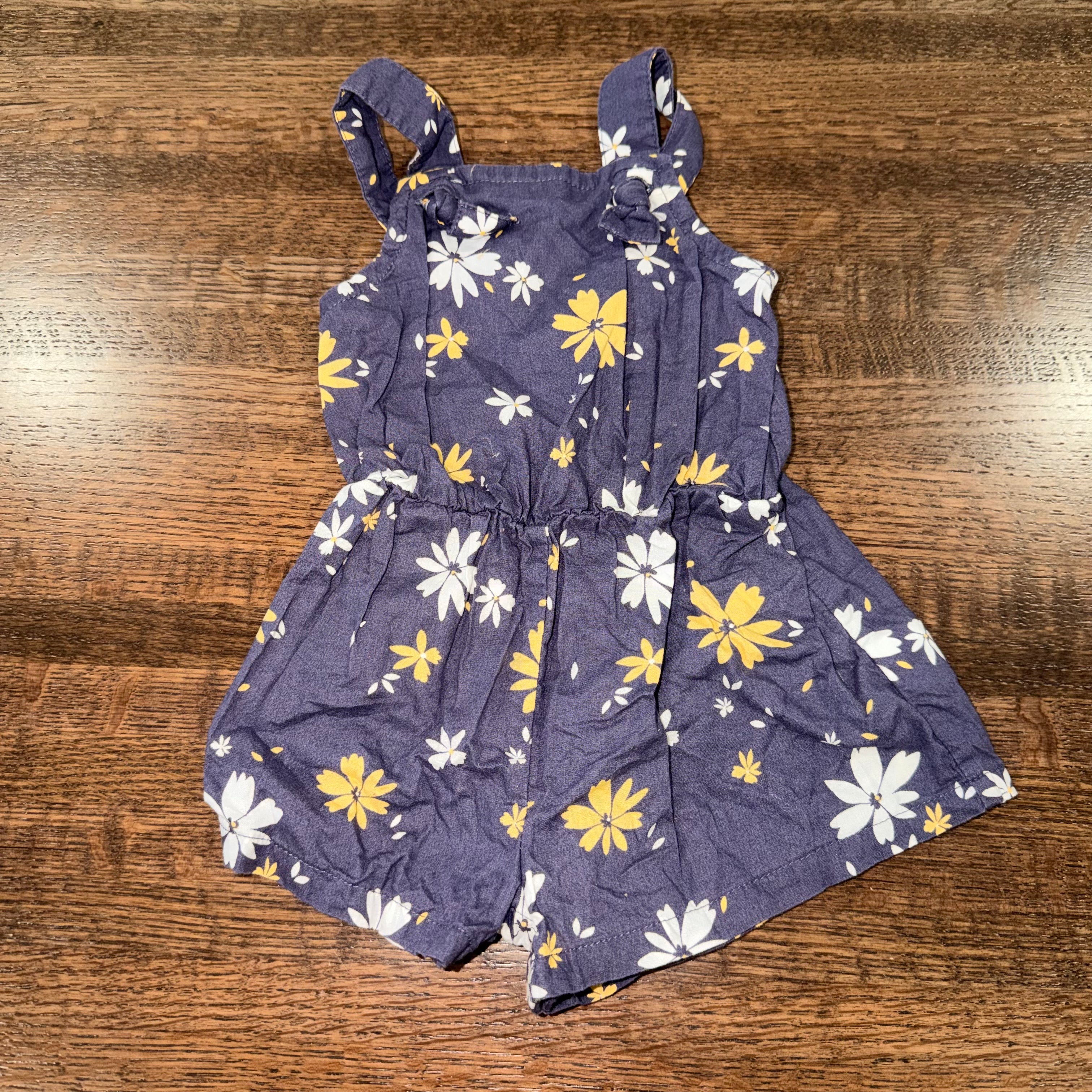 Tommy Bahama Girls Floral Romper 12 mos