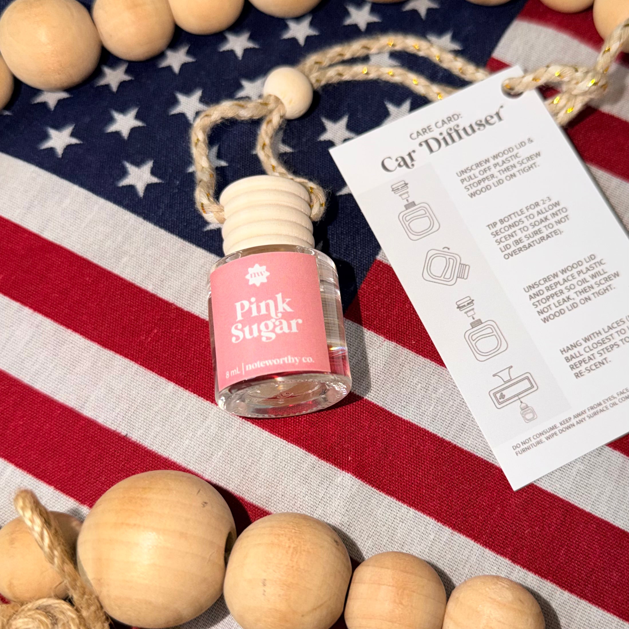 Pink Sugar Car Diffuser by Noteworthy