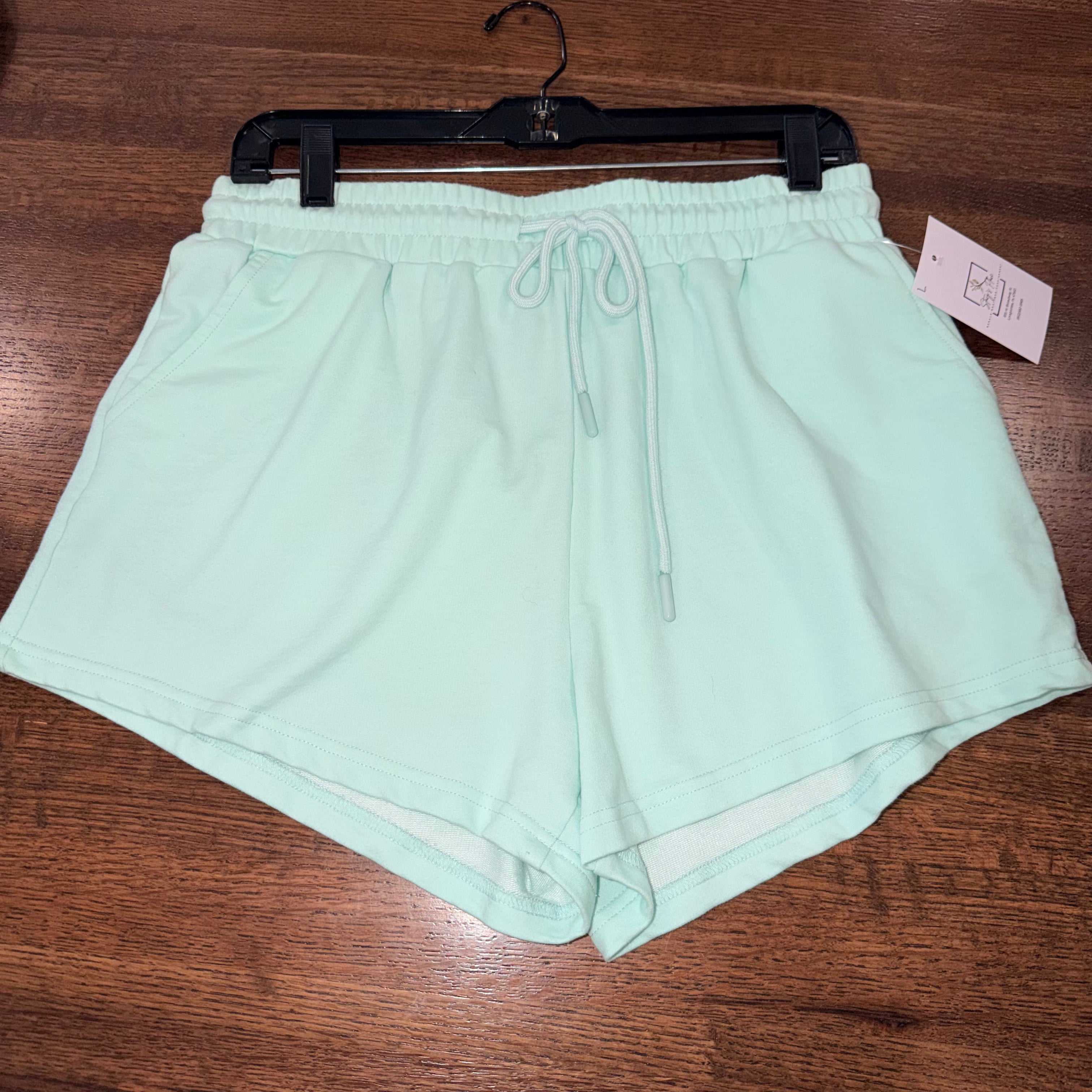 Automet Womens Lounge Sweat Shorts with Pockets Size Large