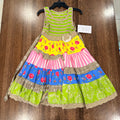 Mustard Pie Girls Tiered Ruffle Dress Size 4