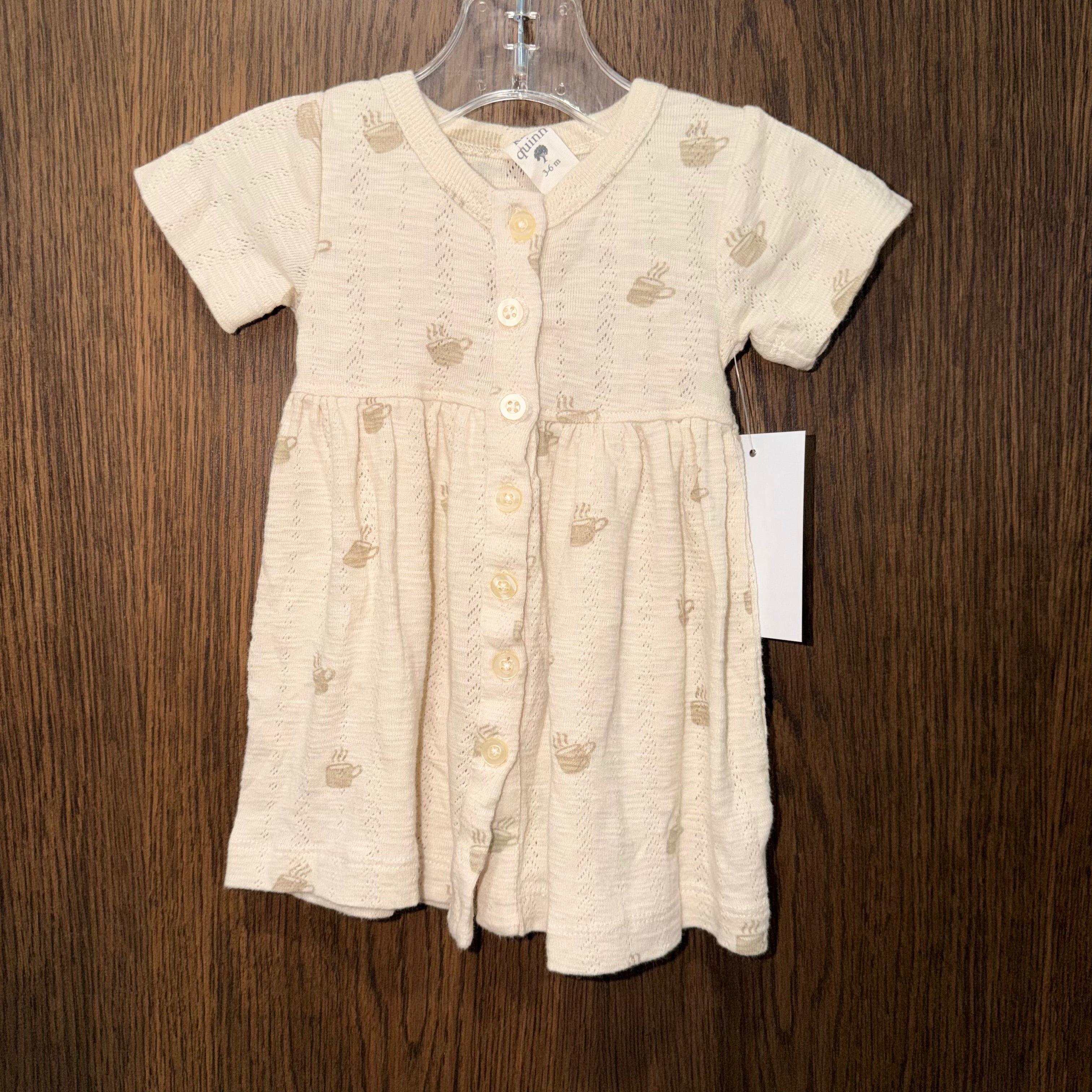 Kate Quinn Organic Girls Dress 3-6 mos