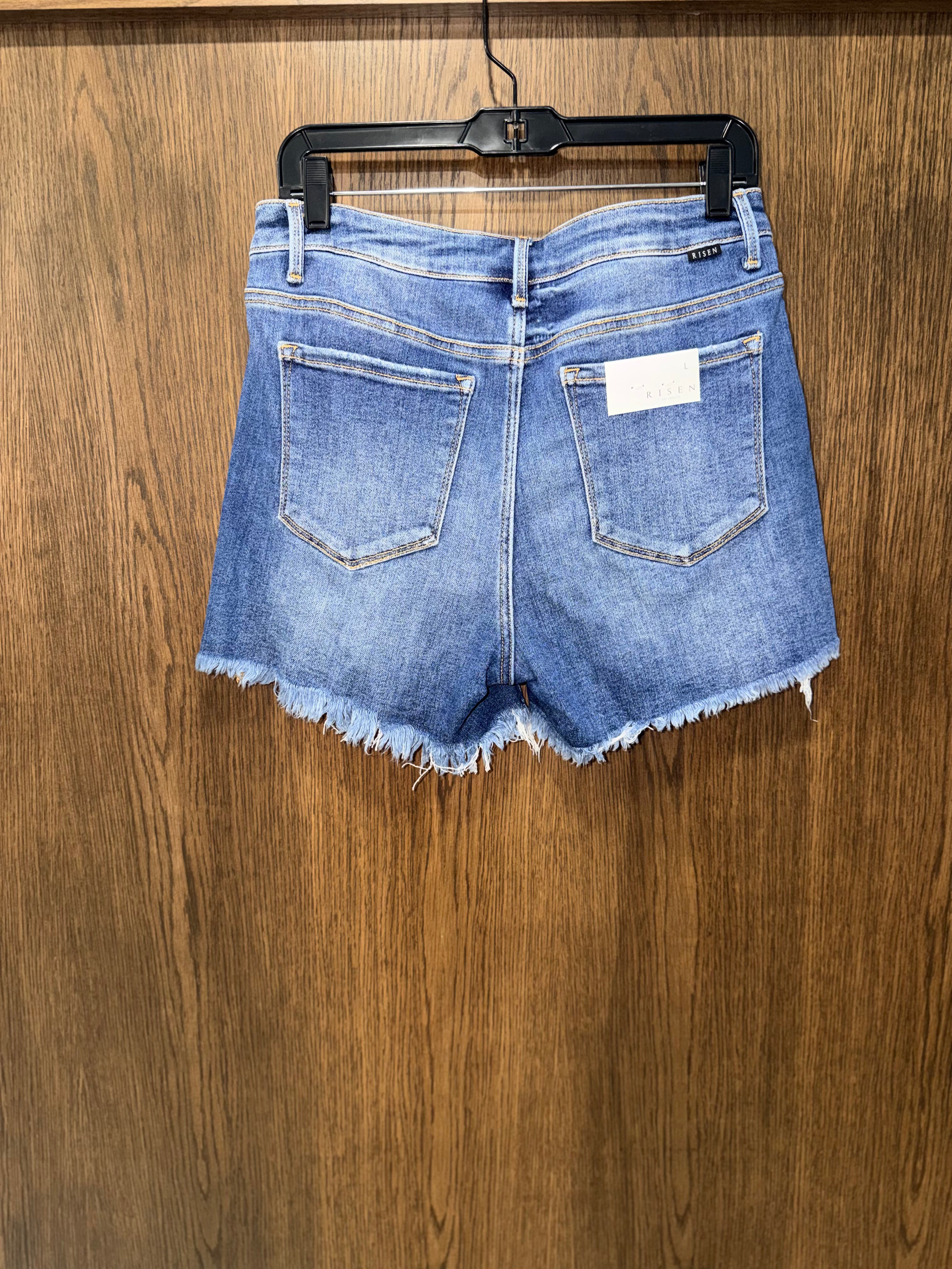 Risen NWT HI-WAISTED SHORT L Large