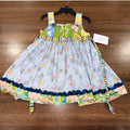 Matilda Jane Girls It’s a Wonderful Parade Knot Dress Size 4