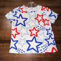 Pat Pat Boys Patriotic Star Shirt 3/4