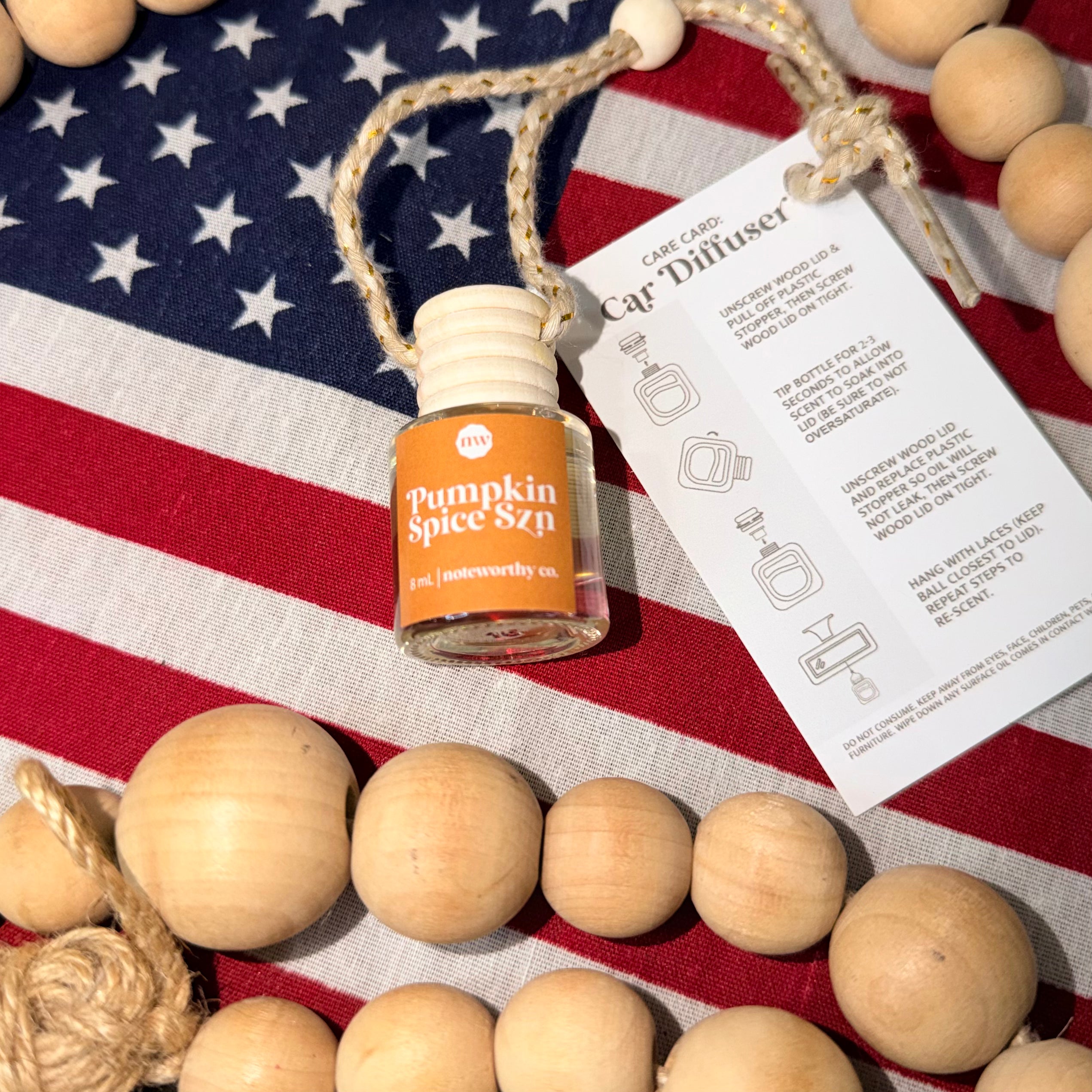 Pumpkin Spice Szn Car Diffuser by Noteworthy