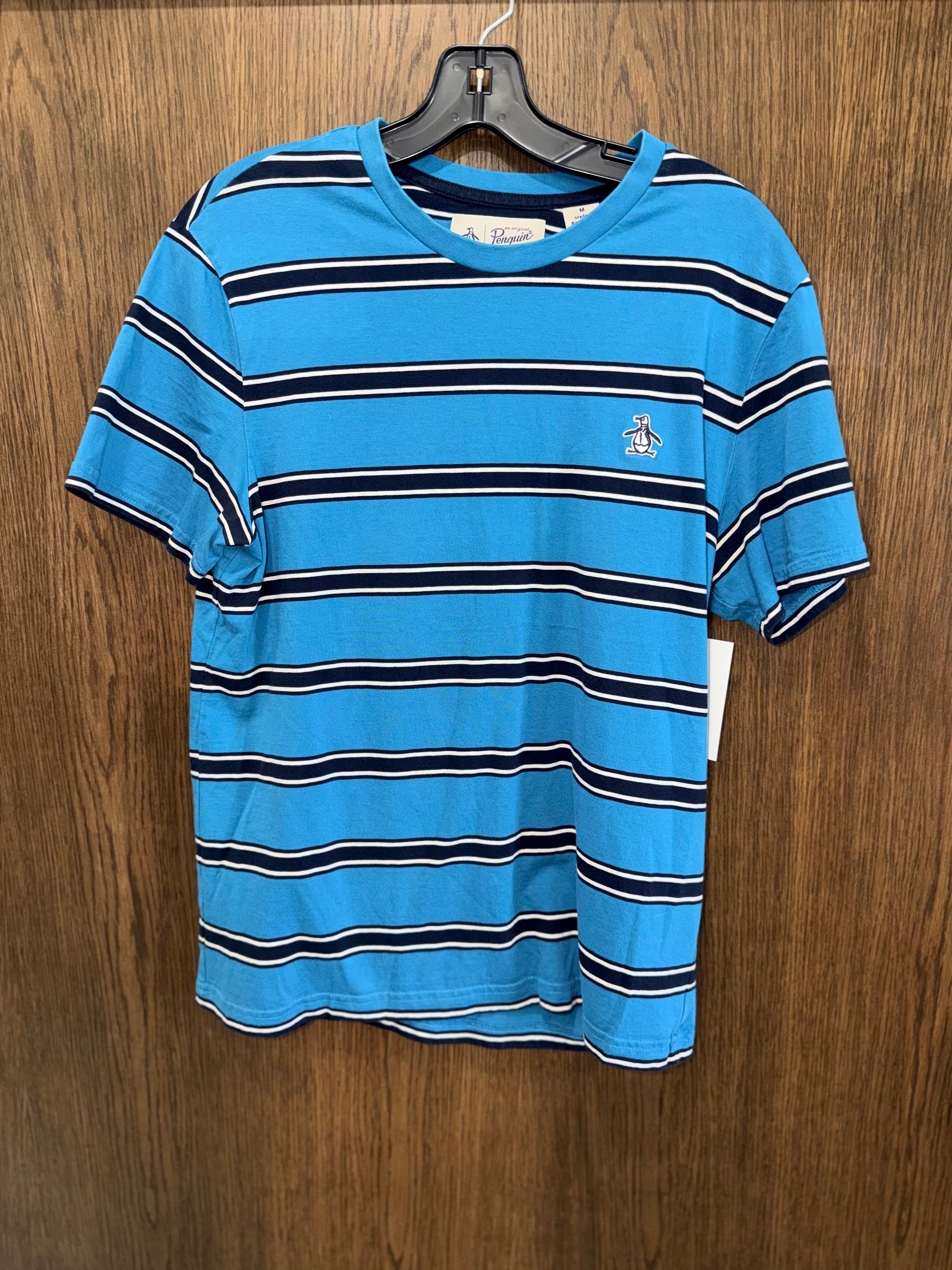 Penguin Men’s Striped T-Shirt Medium