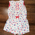 Carters Floral Romper 3 Months EUC