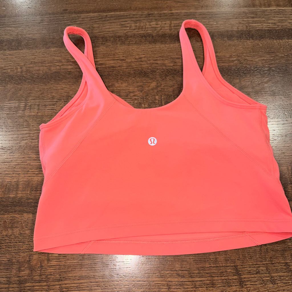 Lululemon Align High-Neck Tank Top Raspberry Cream Size 8