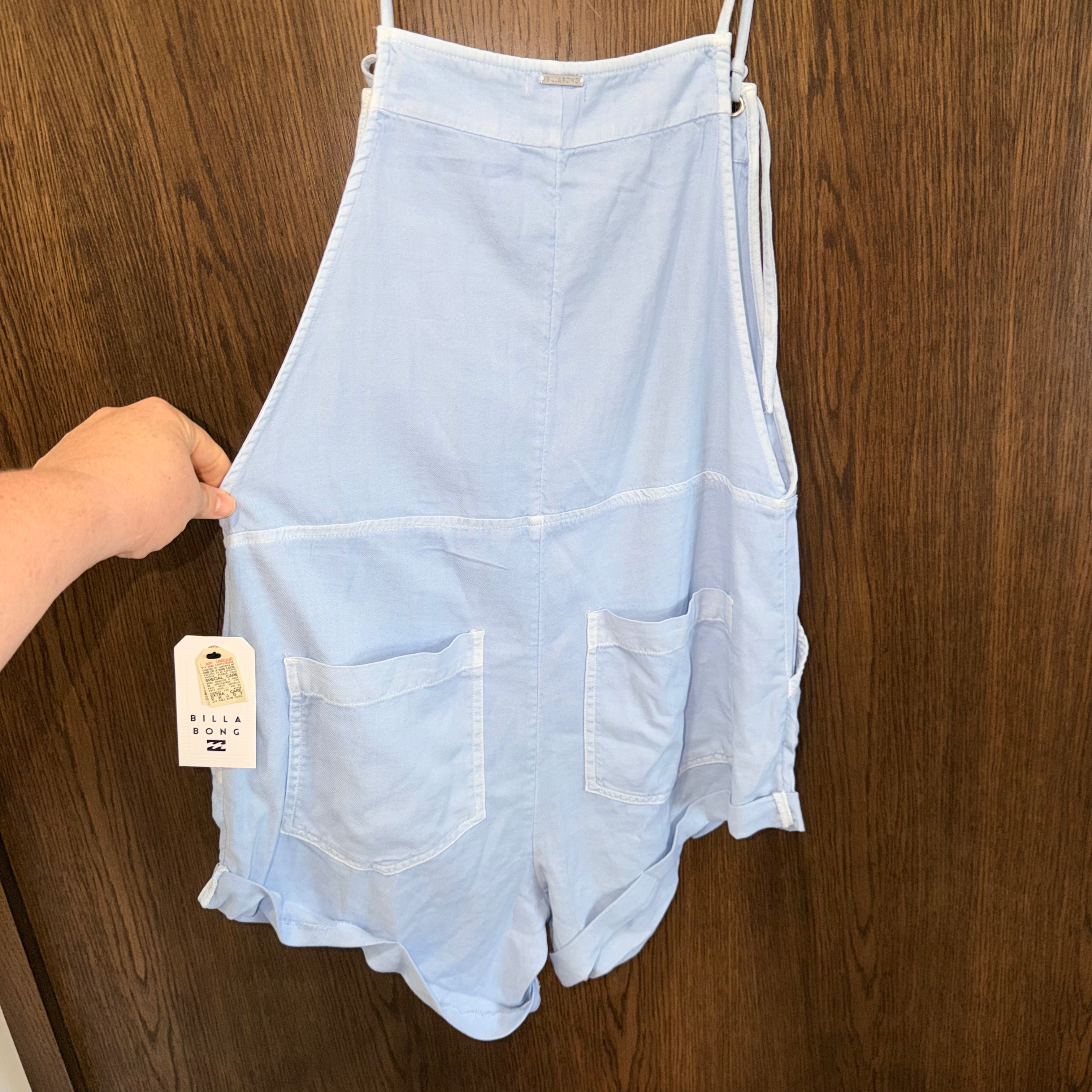 Billabong
Women's Wild Pursuit Yarn-Dyed Overalls Size Large NWT