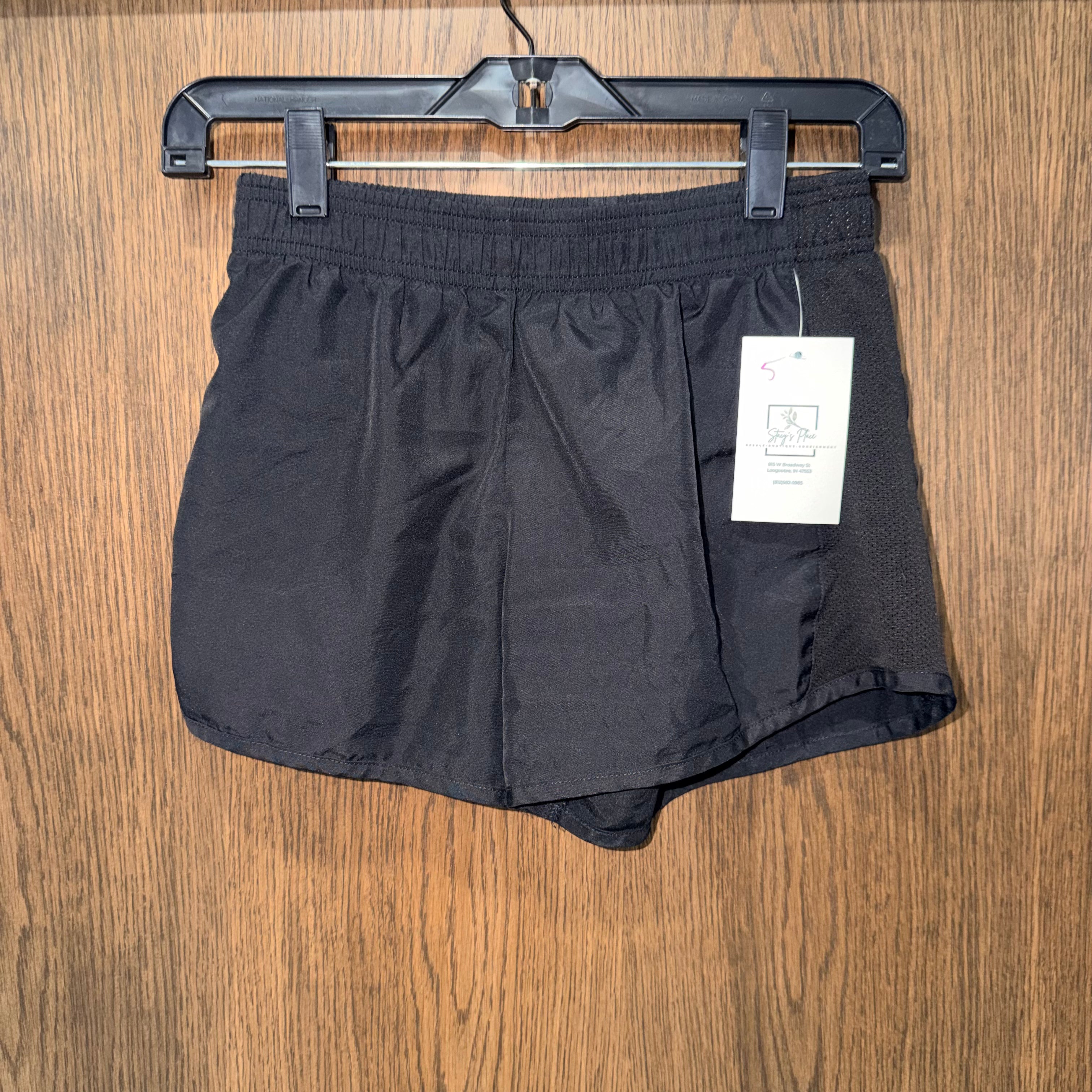 Danskin Girls Shorts Lined Size YM Youth Medium 10/12
