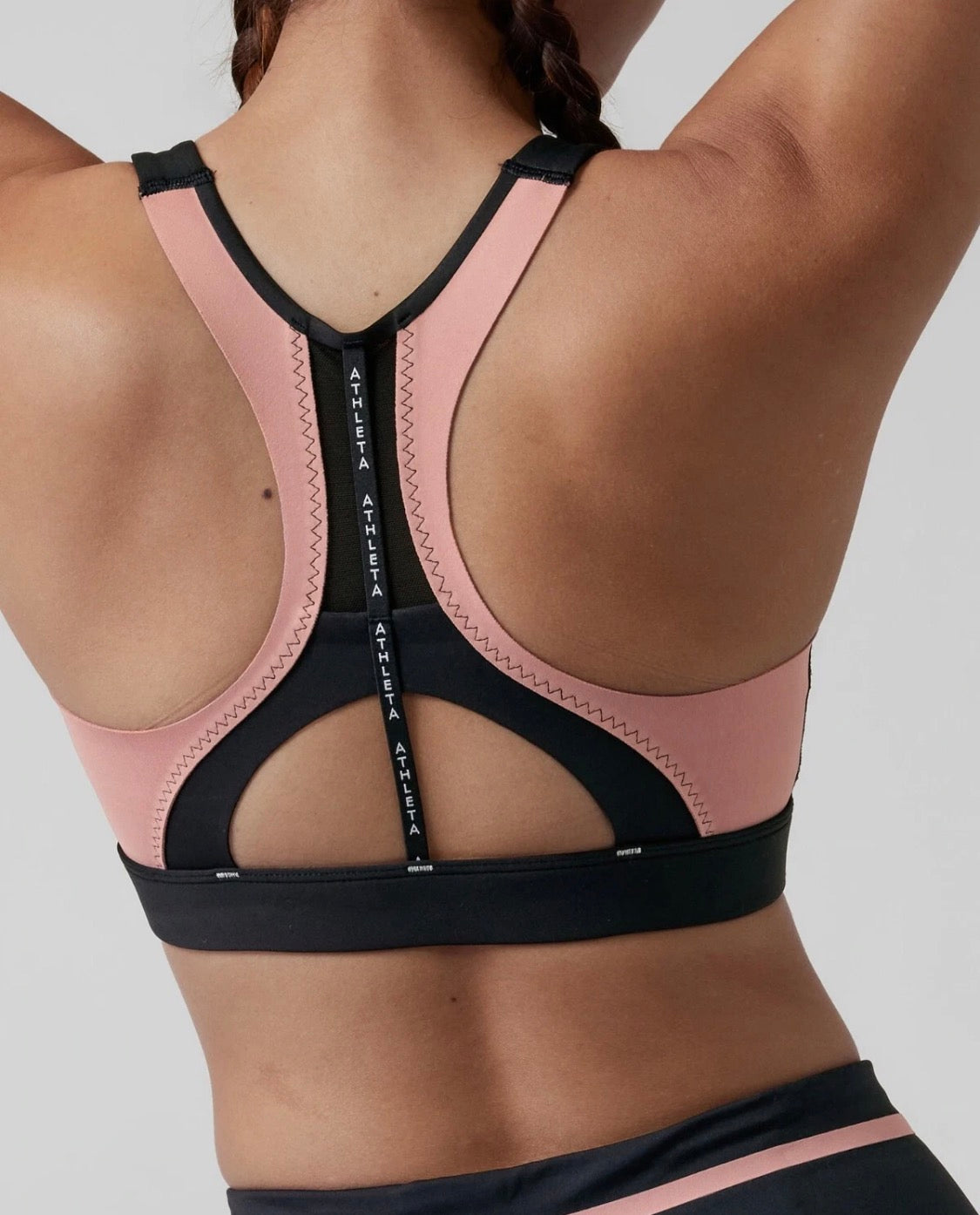 Athleta Ultimate Ignite Sports Bra A -C Size Small Black