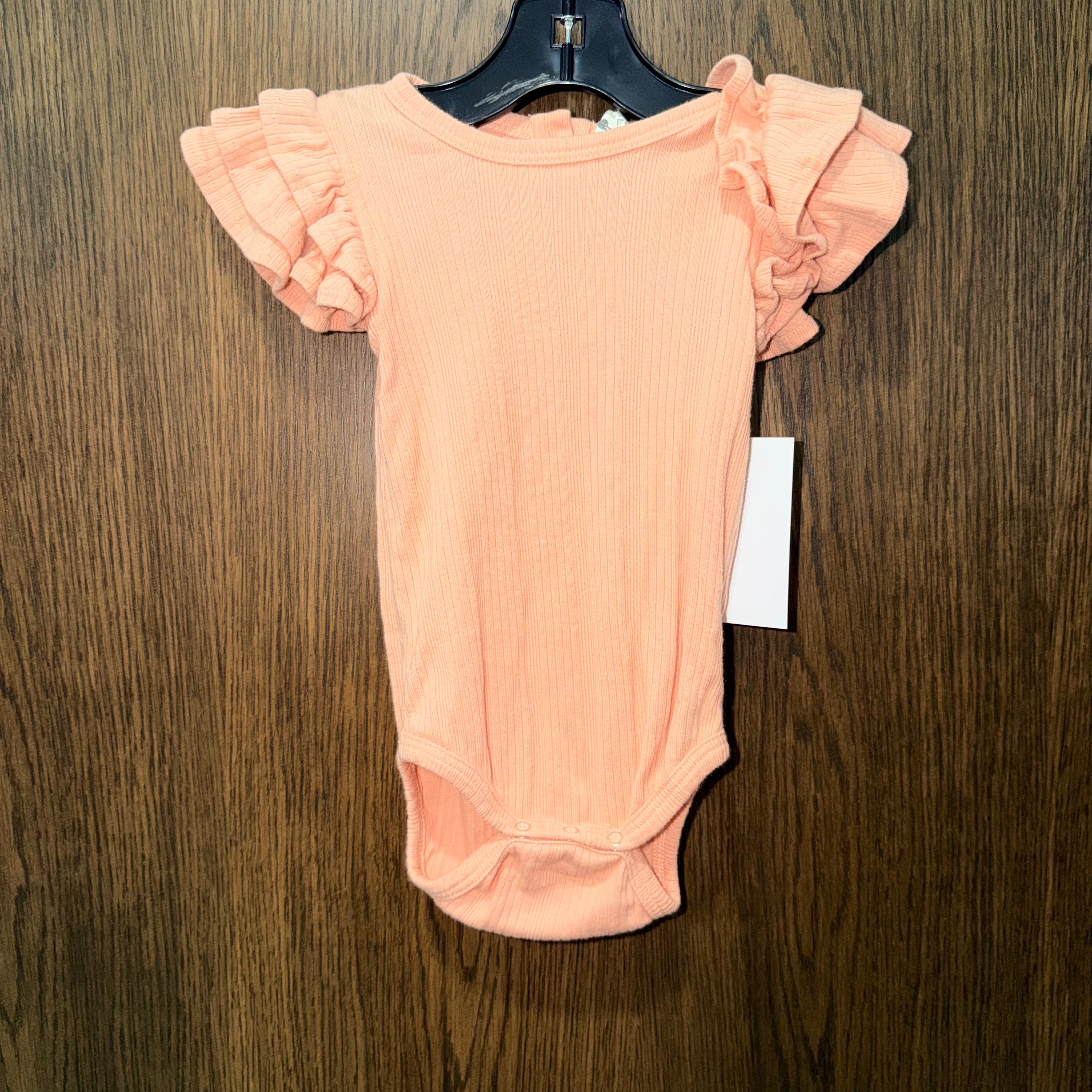 Kate Quinn Organic Girls Ruffle Romper 6-12 mos