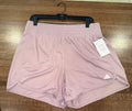 Adidas Women’s Pacer Essentials Knit High-Waist Shorts Size large Like New