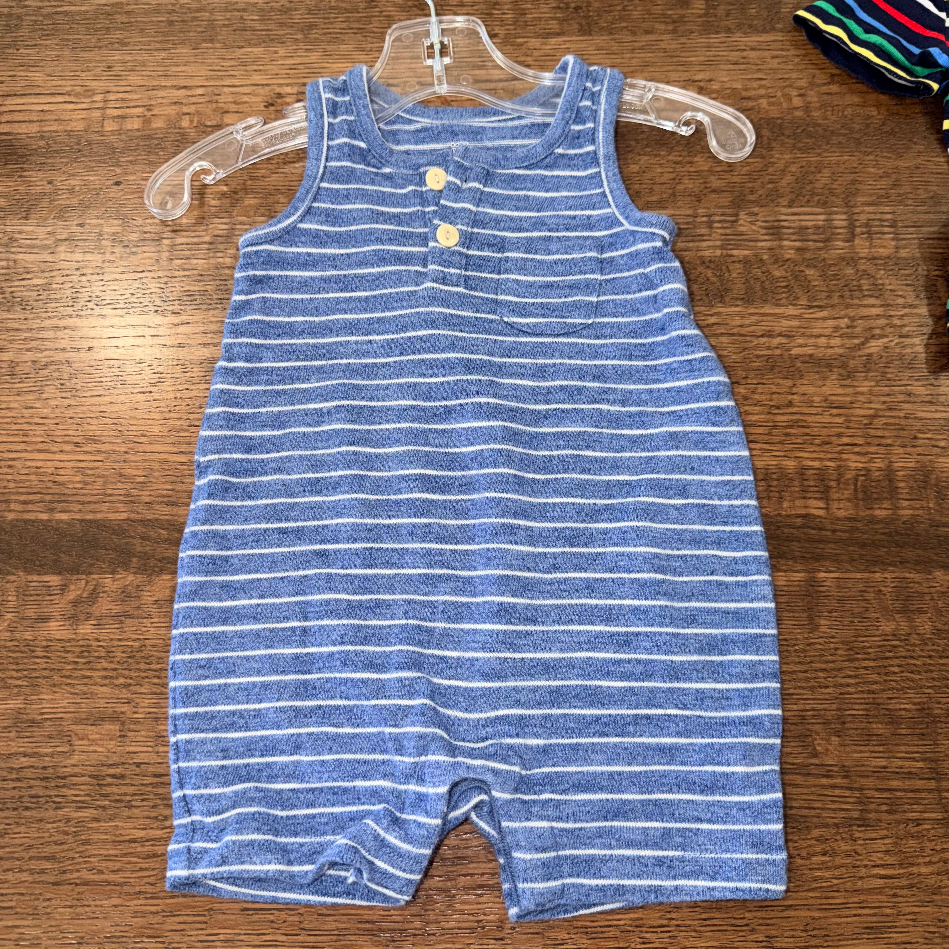 Baby Gap Boys Shortie Romper 3-6 Months