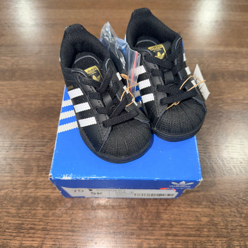 Adidas New Superstar Easy On Toddler Shoes Size 5 NIB