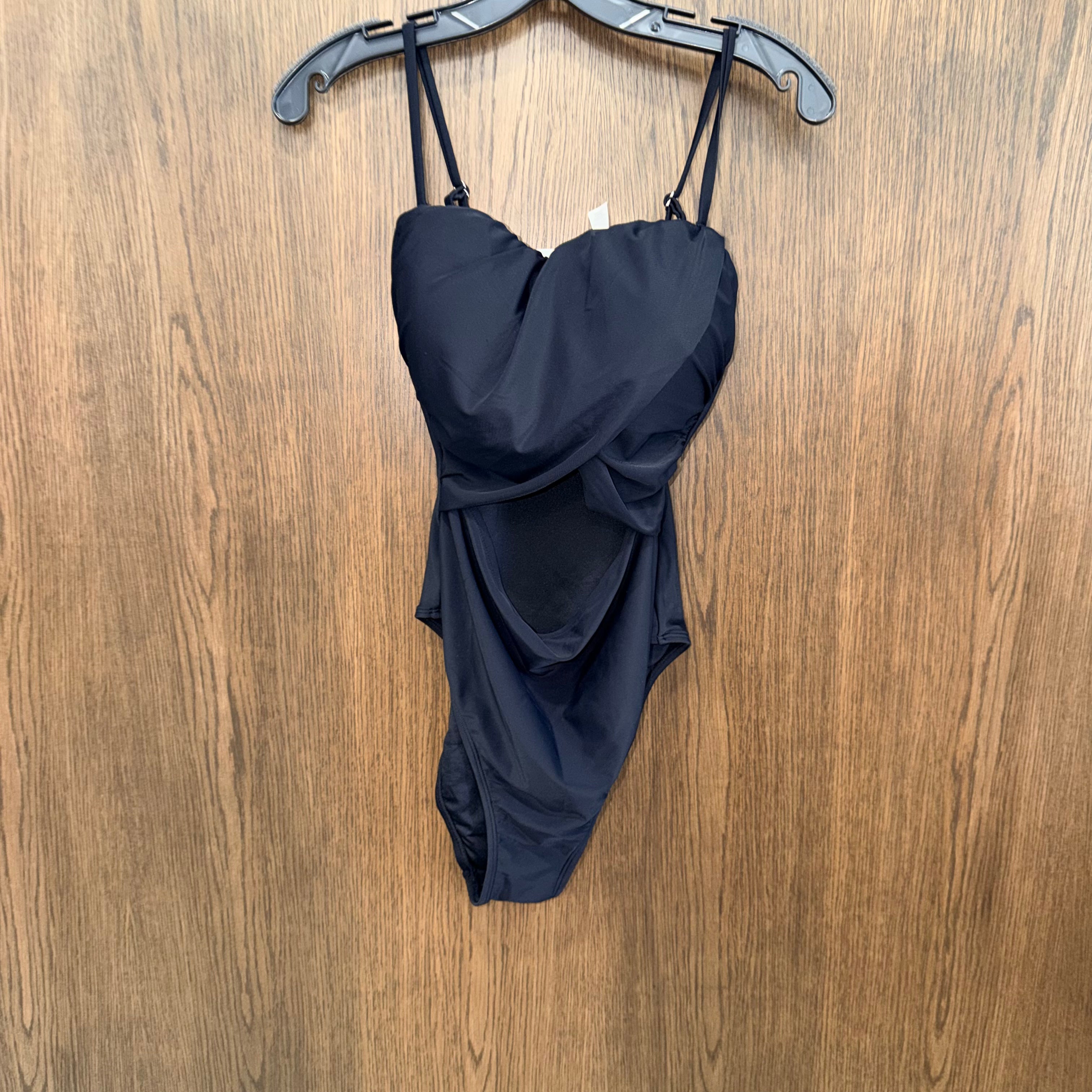 Temp Me NWOT Black One Piece Swimsuit Medium