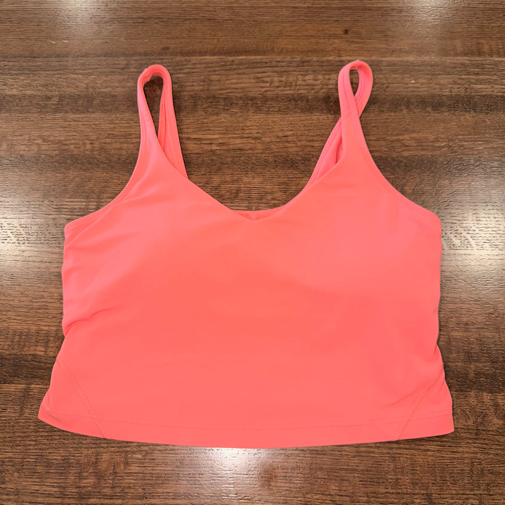 Lululemon Align High-Neck Tank Top Raspberry Cream Size 8