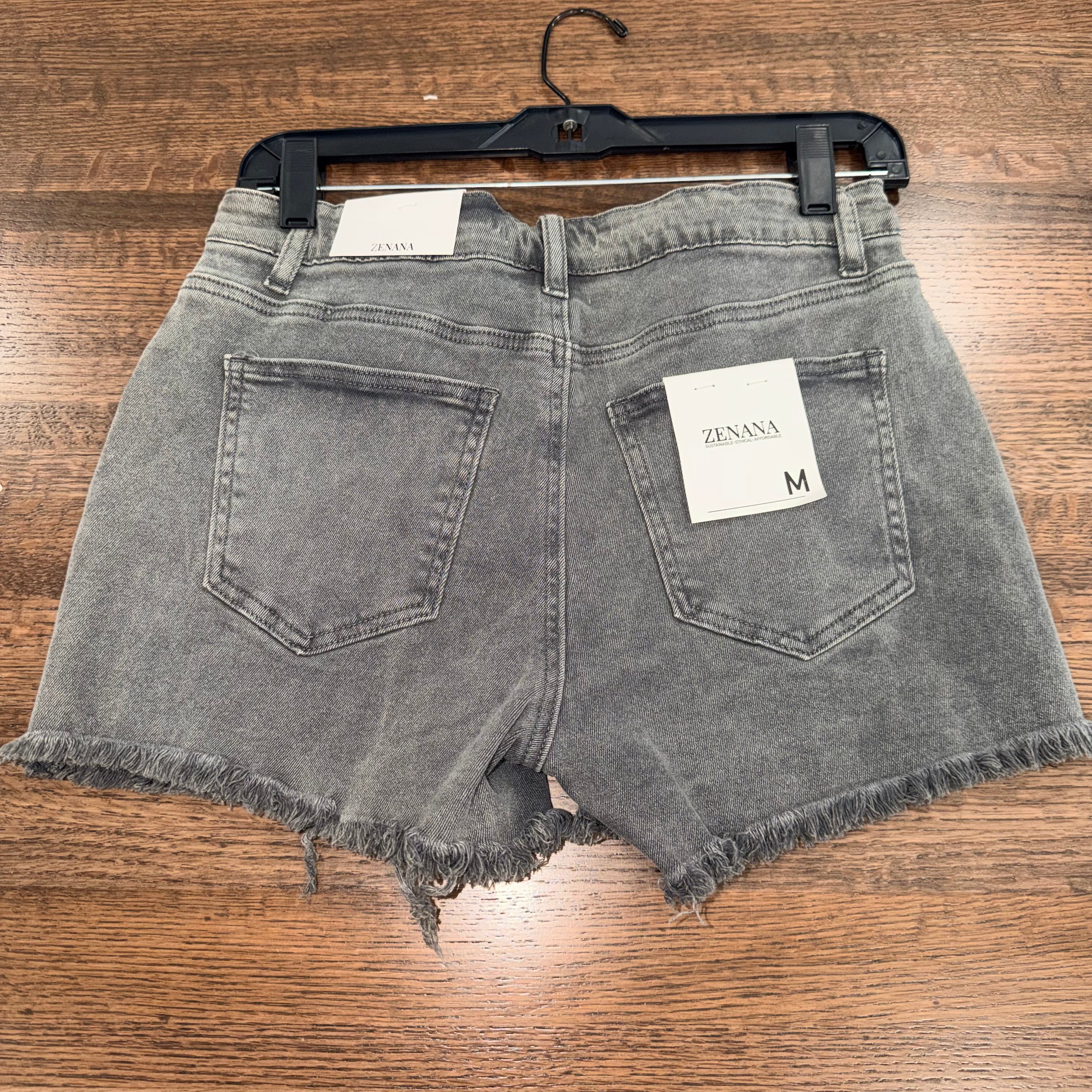Zeana High Waist Jean Shorts Size Medium NWT
