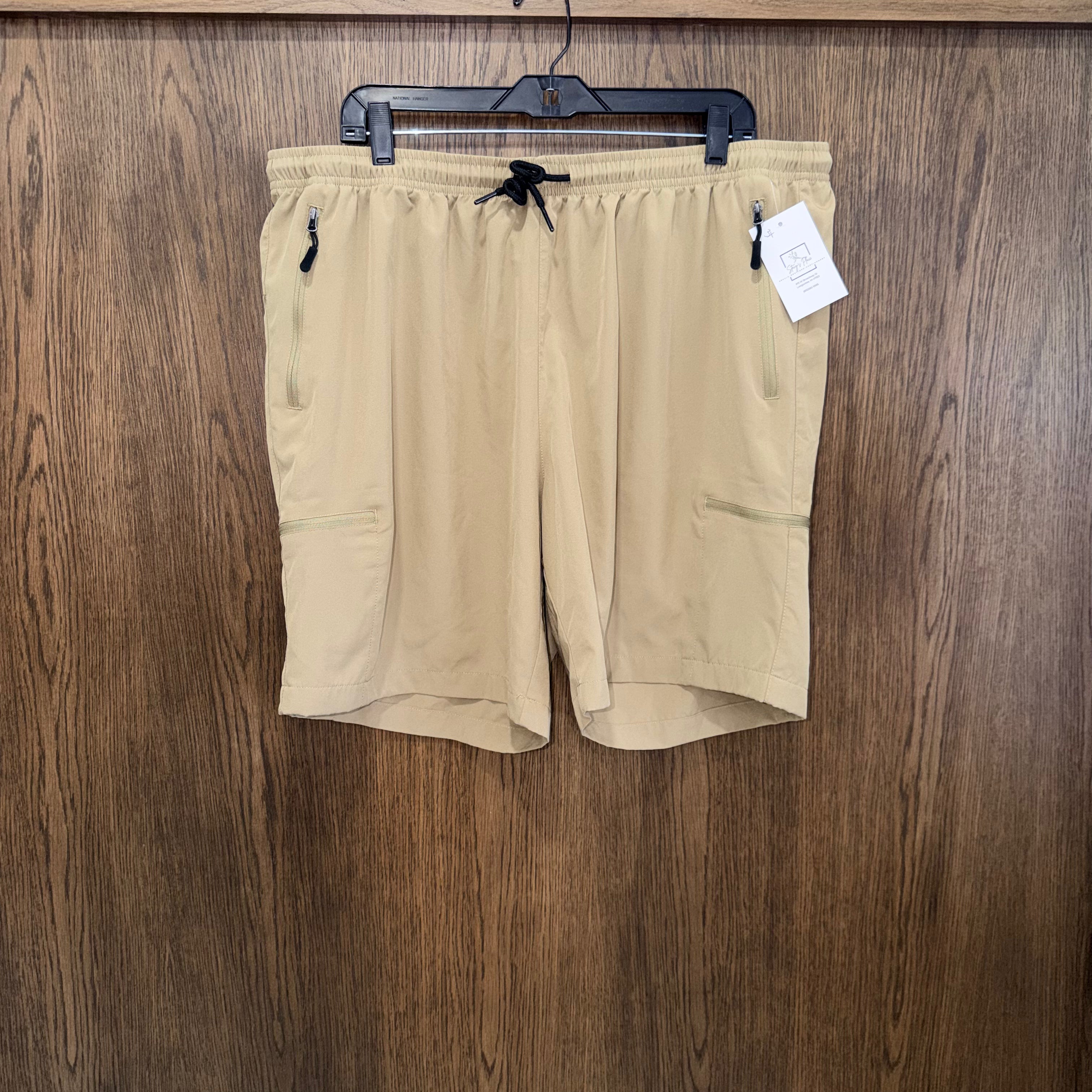 Sanity Men's KHAKI Athletic Shorts 3X XXL