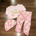 Gerber Floral Footie Set 0-3 Months NWT