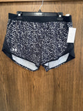 Under Armour Cheetah Print Lined Shorts Size large Like New