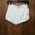 Champion White Girls Shorts Youth Medium YM 10/12