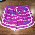 Champion Girls Purple Shorts Lined Youth Medium YM 10/12