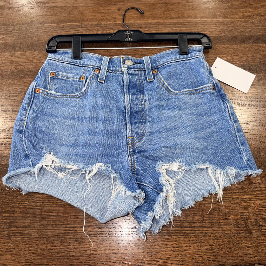 Levi’s 501 Women’s High Waist Button Fly Jean Shorts Size 26