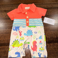 Marie Nicole Dinosaurs Baby Boys Romper 3-6 mos