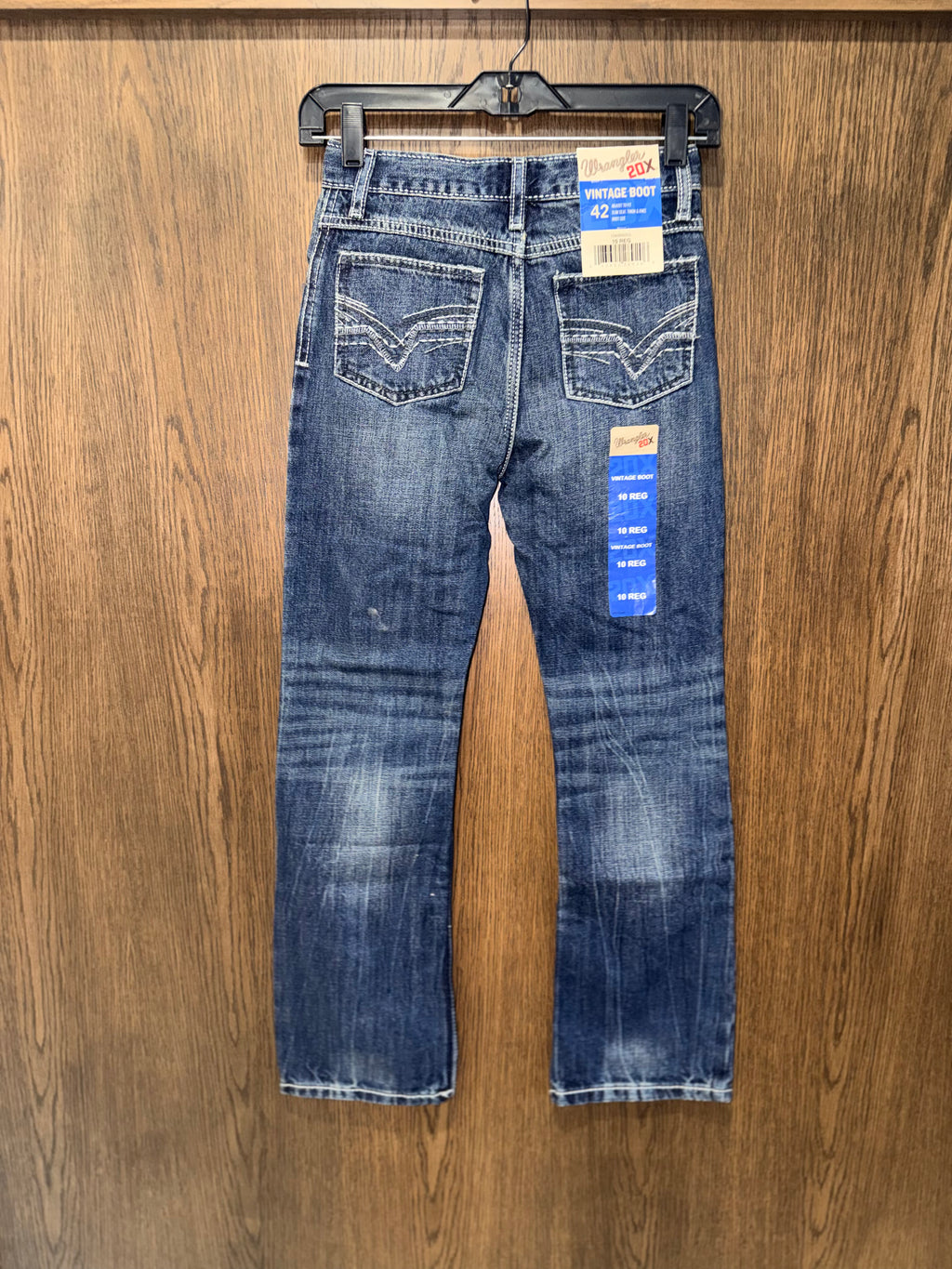 Wrangler 20x Boys Vintage Bootcut 42 Jeans Size 10