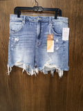 Risen Destroyed NWT HI-WAISTED SHORT 1X Plus
