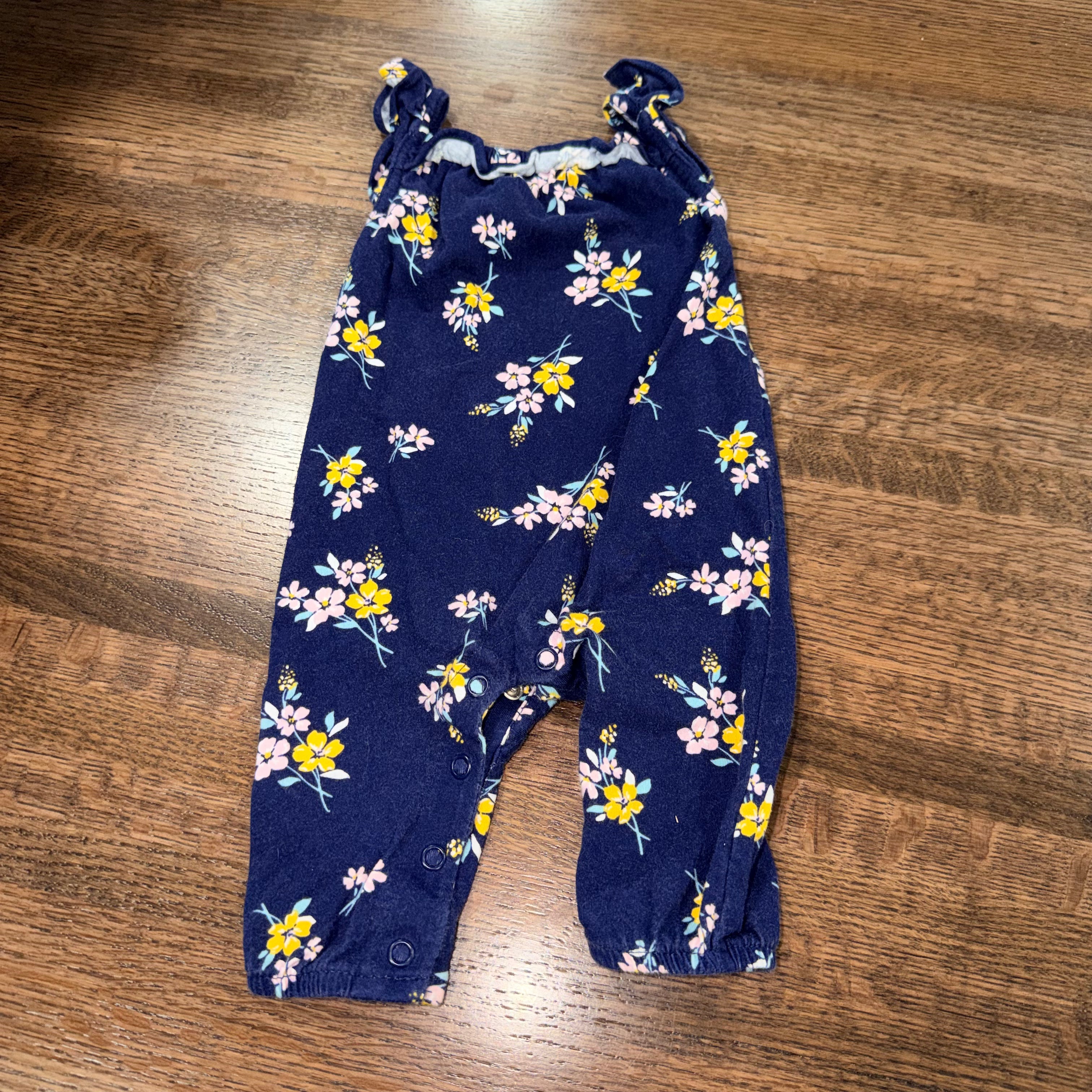 Carters Floral Romper 3 Months