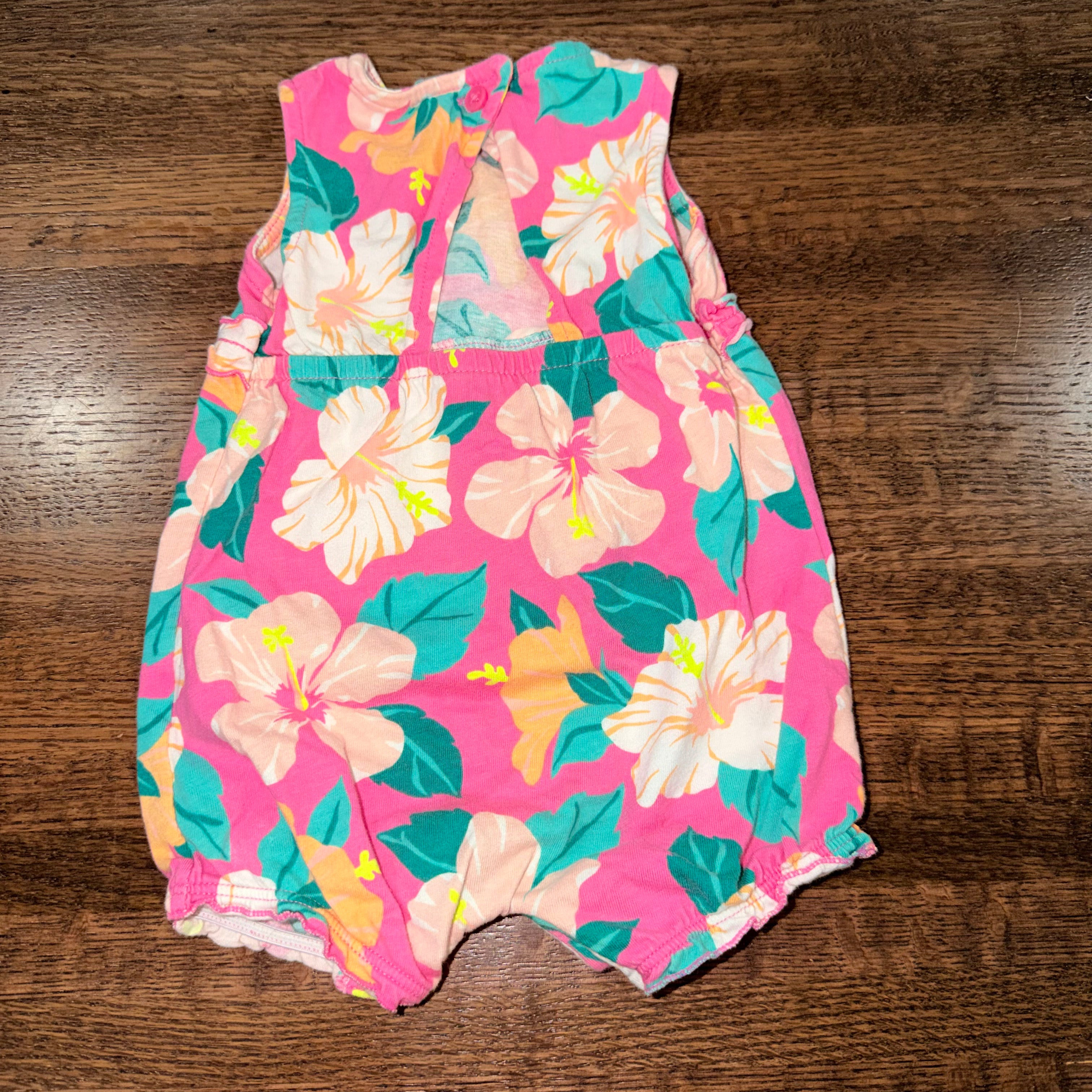 Carters Floral Romper 3 Months