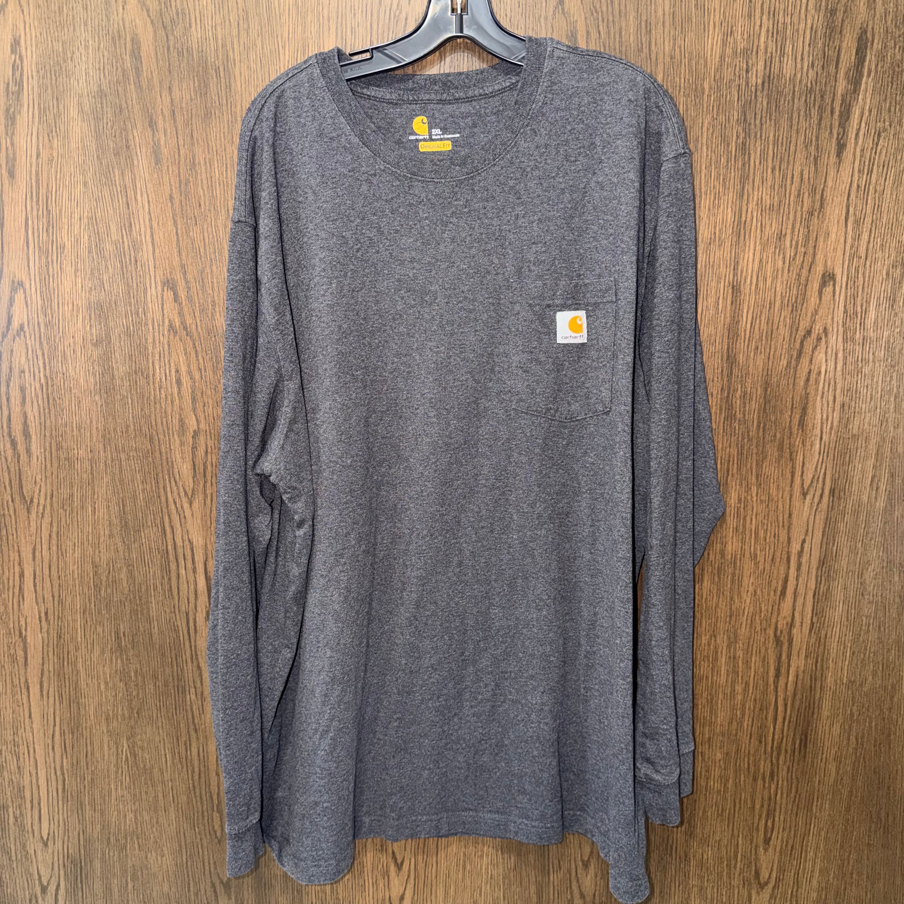 Carhartt Men’s Original Fit Long Sleeve Shirt XXL 2X