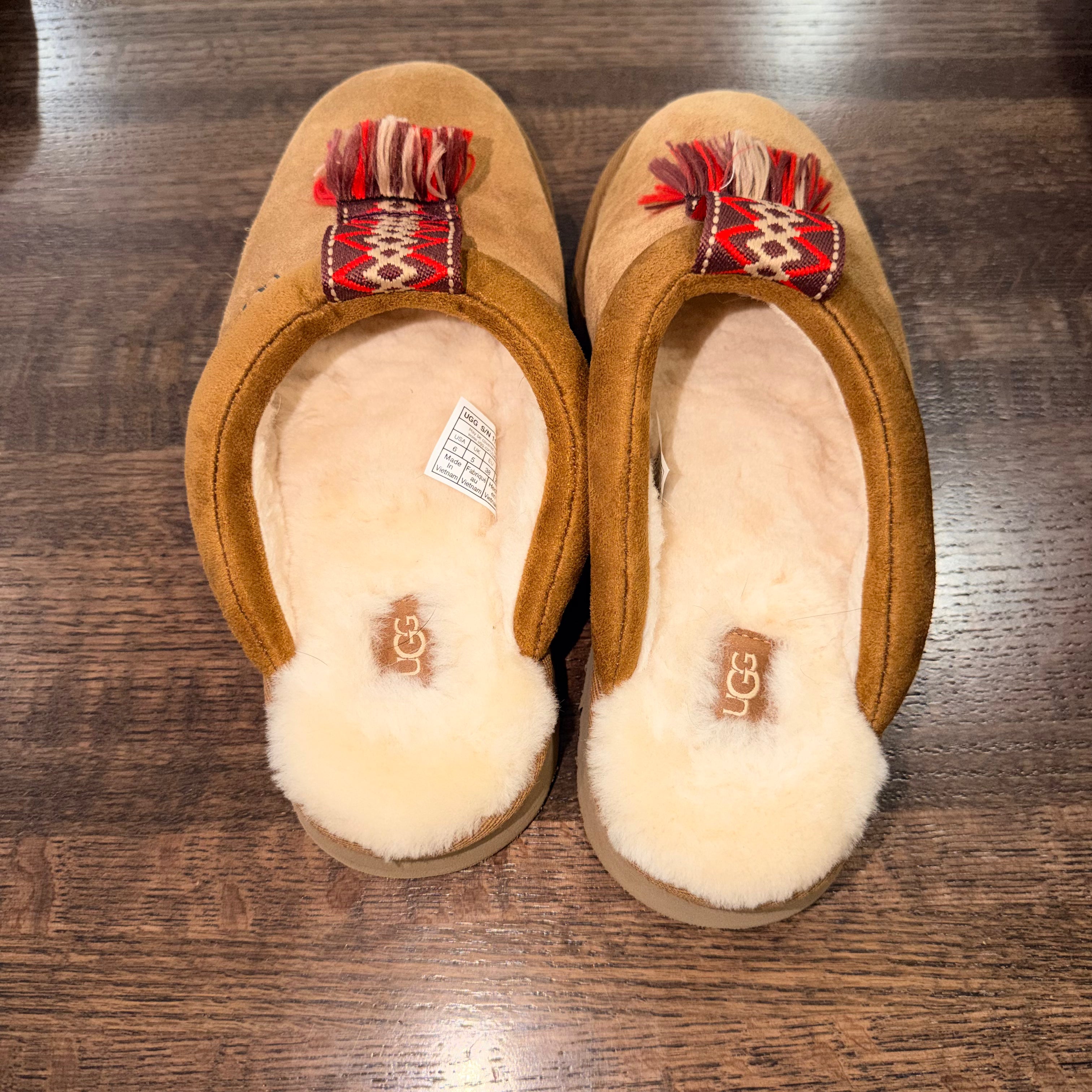 UGG Women’s Tazzle Platform Slip on Shoes Mules Size Size 6 New Condition