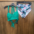 Tempt Me NWT Women’s High Waist Swimsuit Bikini Large
