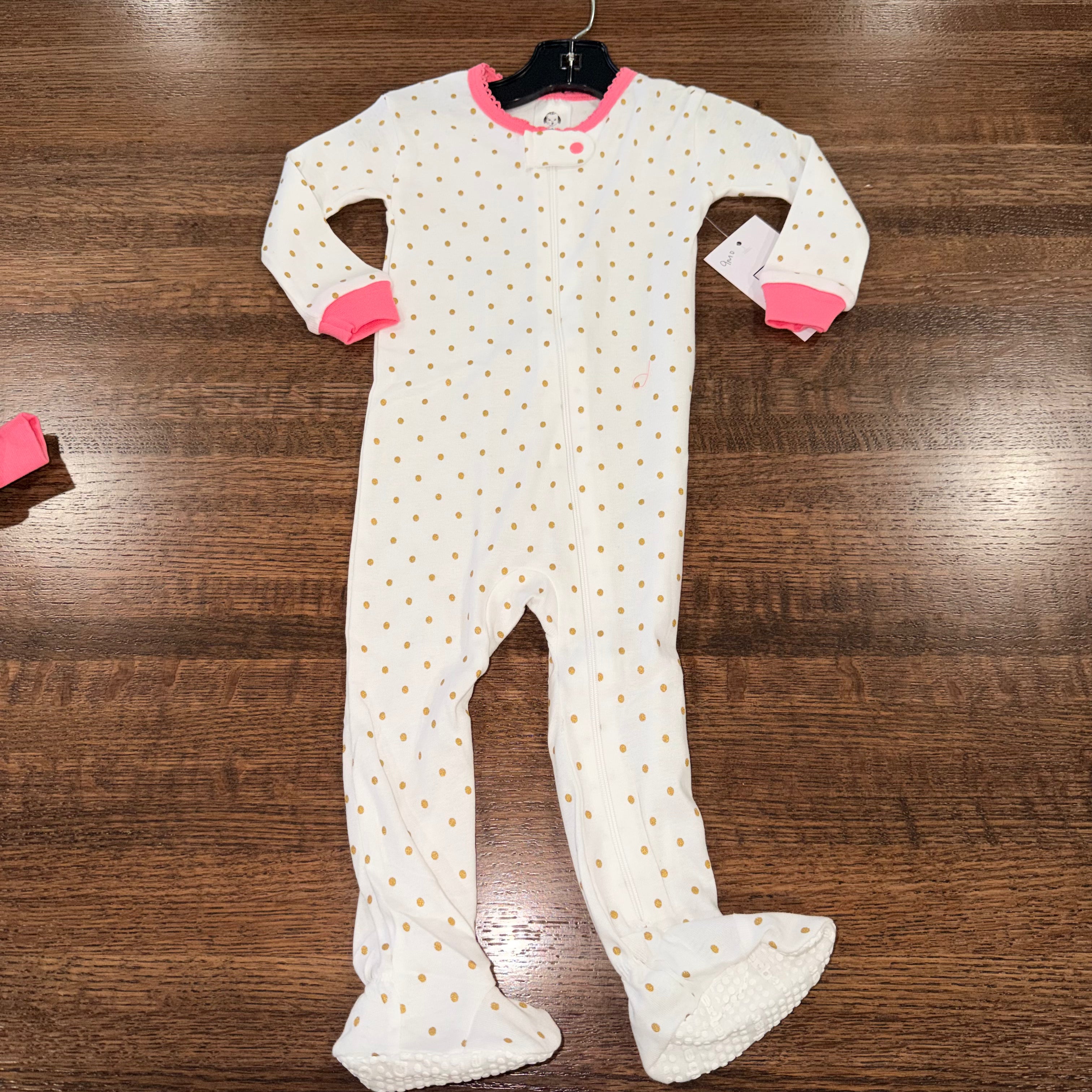 Gerber Girls Footie Sleep & Play 9 Months NWOT