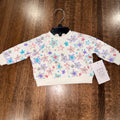 Bailey's Blossoms Girls Star Crew Sweatshirt 0-3 mos