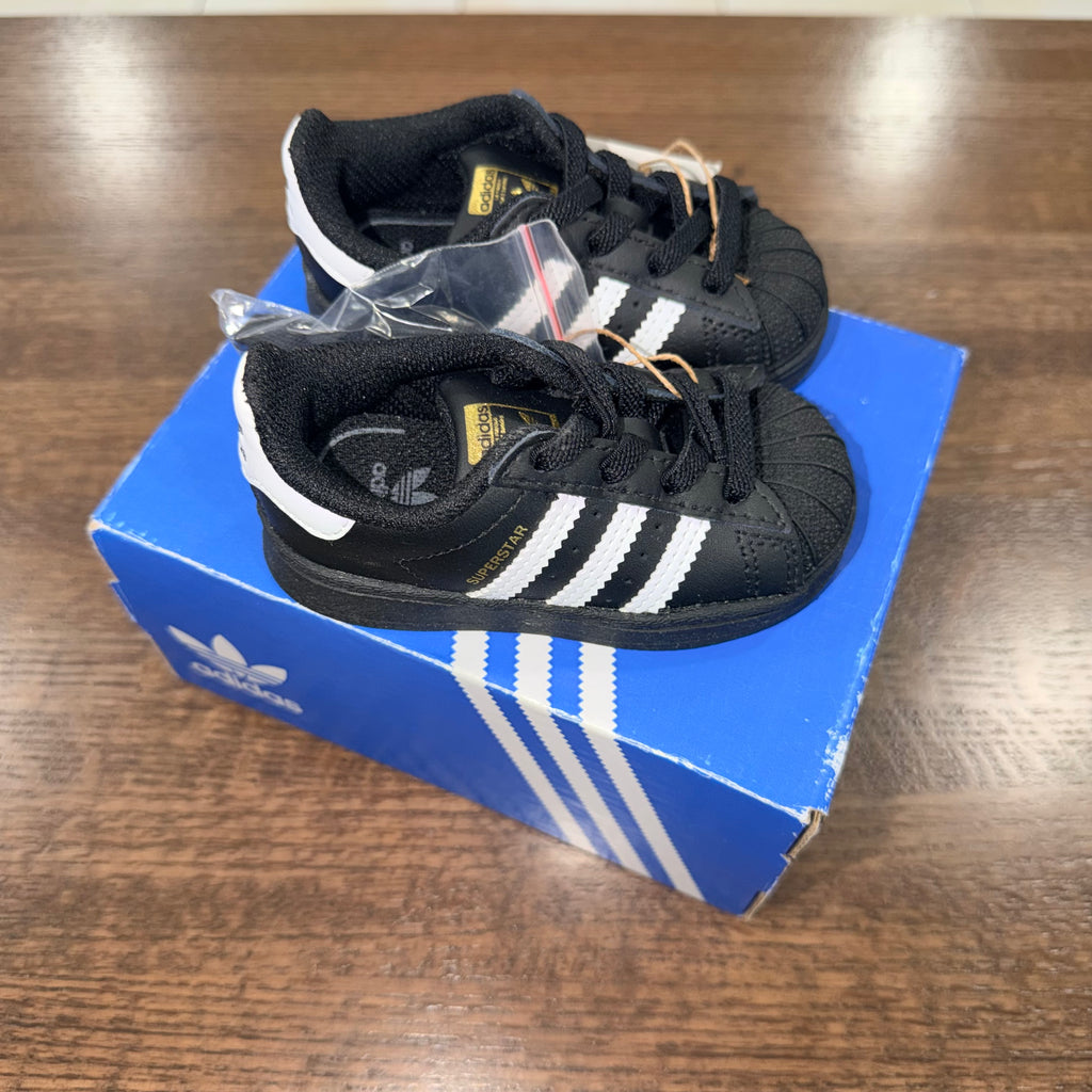 Adidas New Superstar Easy On Toddler Shoes Size 5 NIB