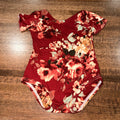 Handmade Floral Romper 18-24 Mos Super Stretchy