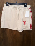 Indiana IU Women’s Liv Casual Soft NCAA Shorts Size Small Oversized