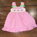 Goodlad Vintage Girls Watermelon Seersucker Dress Size 3T