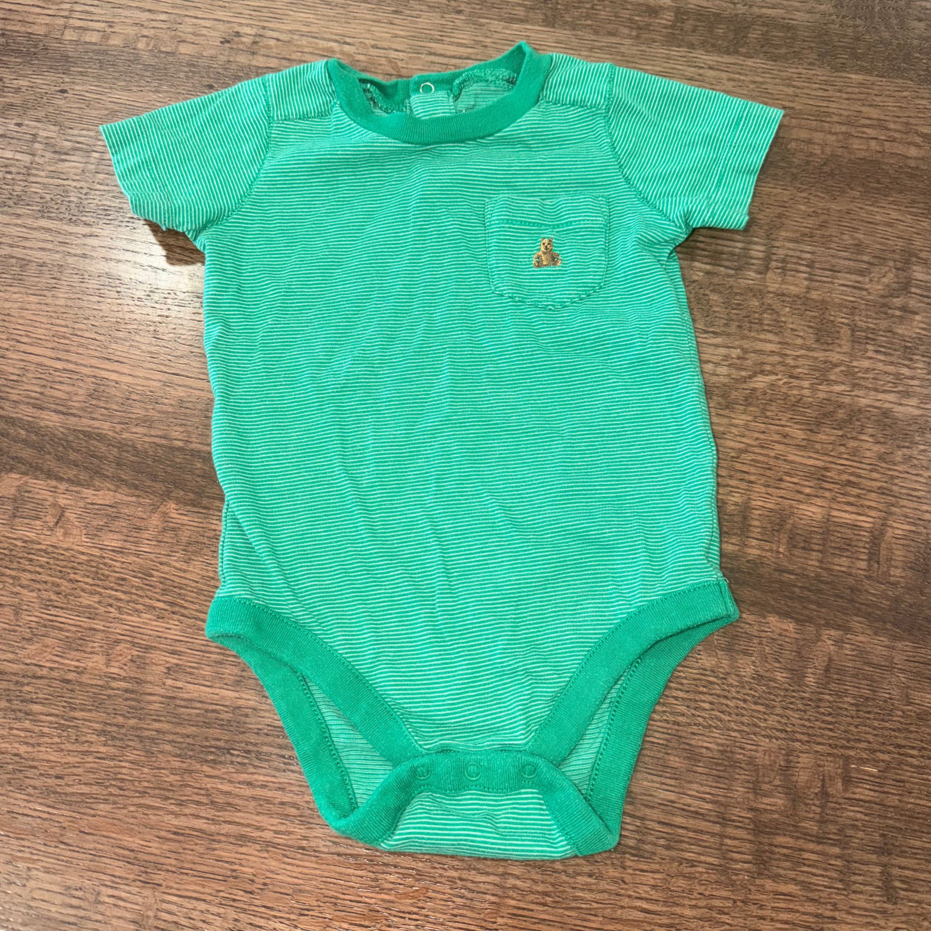 Baby Gap Boys Striped T-Shirt Onesie 6-12 Months