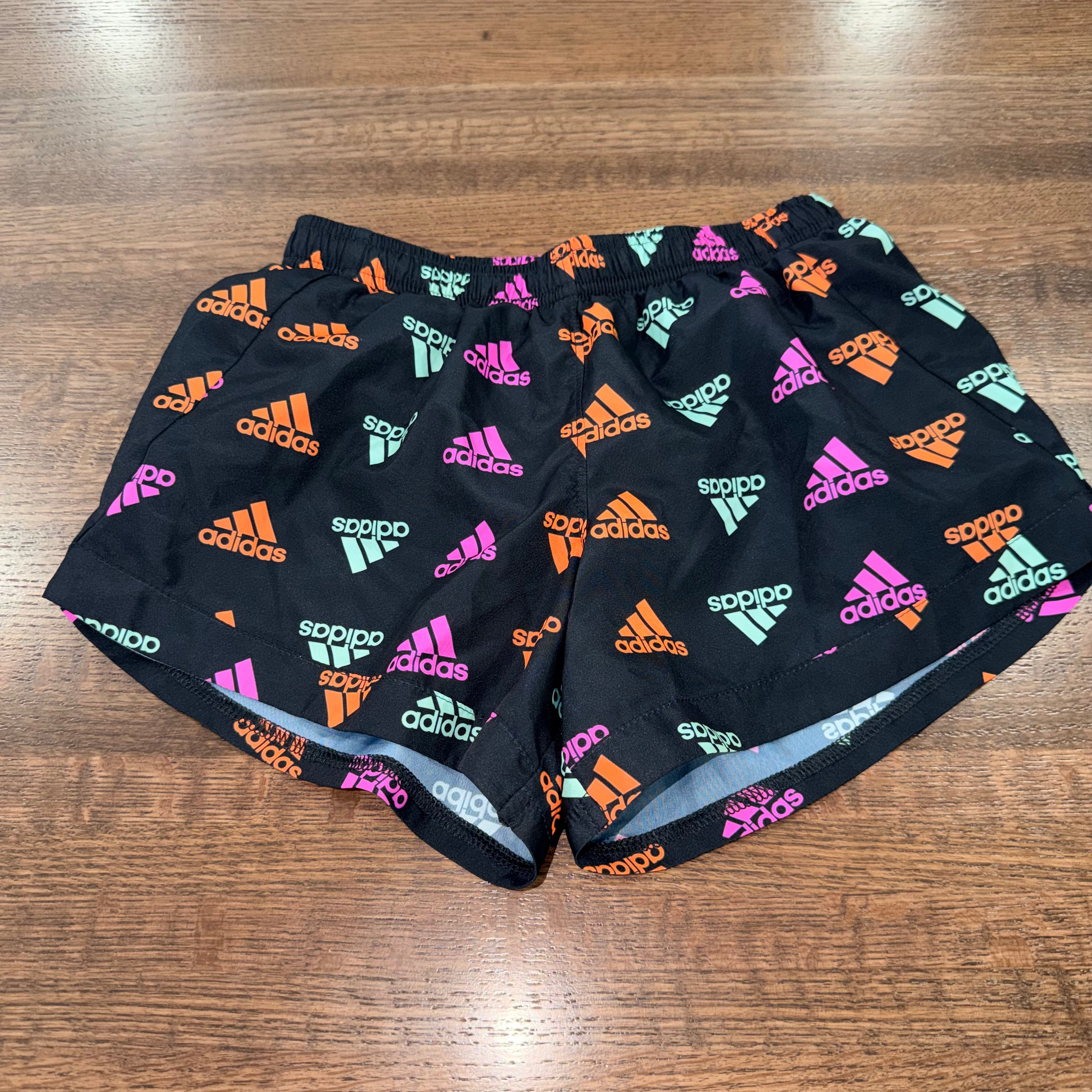 Adidas Girls Shorts Lined YM 10/12