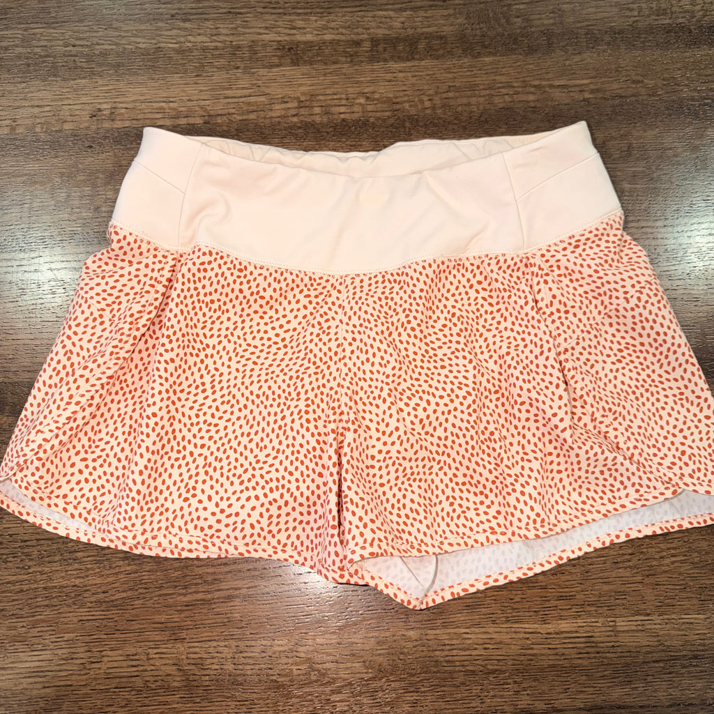 Calia Carrie Underwood Pink Confetti Dot Running Shorts Small